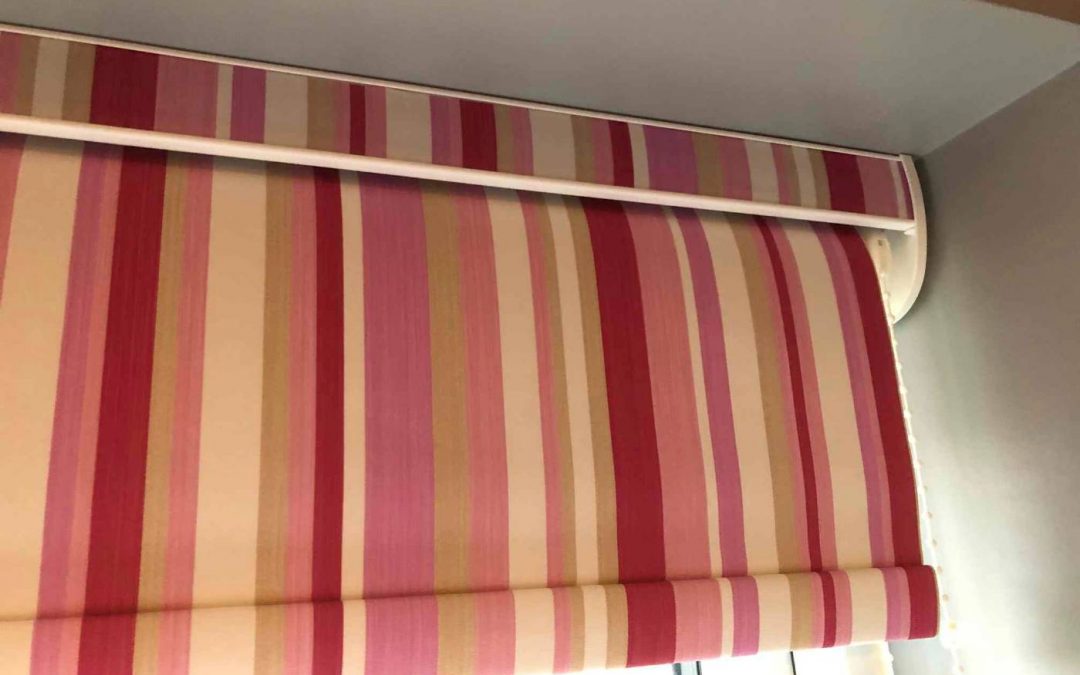 2 Roller Blinds in one Fascia